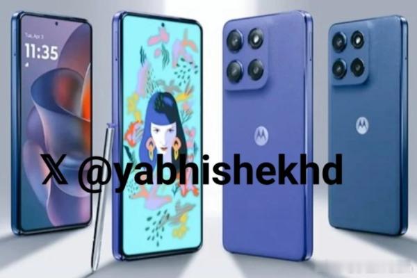 摩托罗拉Edge60Stylus旗舰手机将于4月17日在印度发布，此消息由知