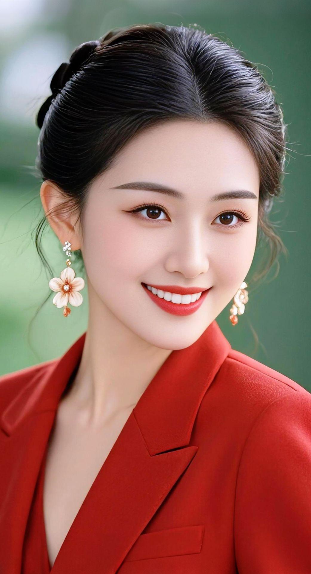 AI扩图AI明艳职场写真抖音ai创作