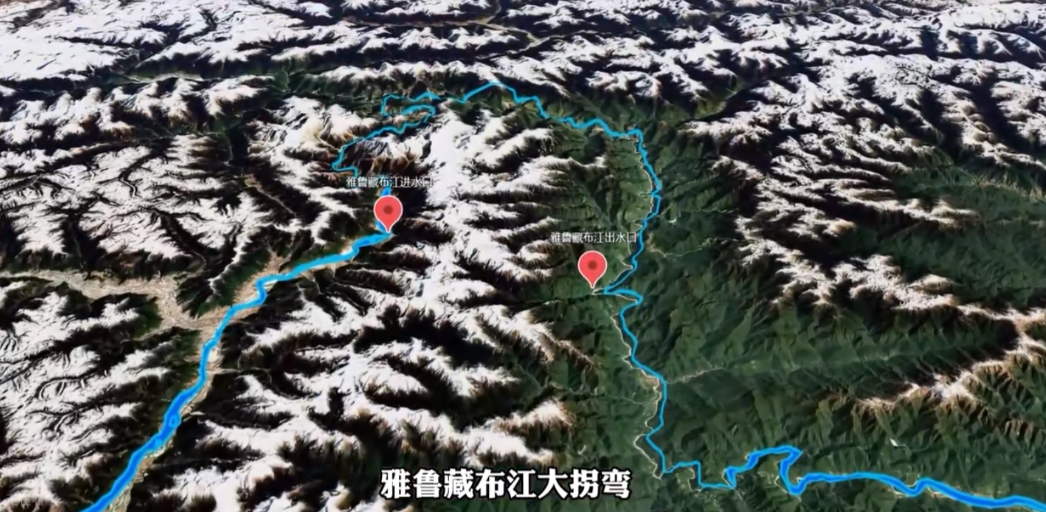 雅江水电站最核心的是隧道，不到40公里引水隧道能把2000米的海拔落差发挥到极致