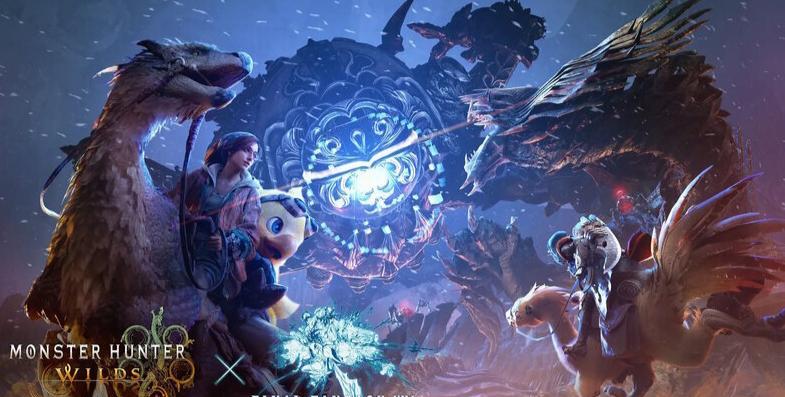 卡普空公布了之前透露的《怪物猎人：荒野》联动FF14新情报，强力联动装备欧米茄系