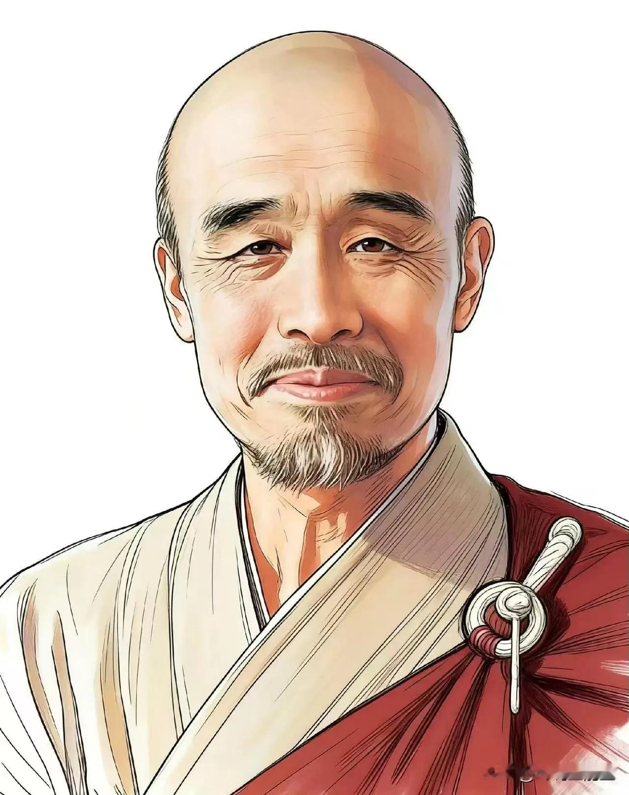 弘一法师icon说：“当你的内心变得冷漠，学会独来独往，眼神变得坚定，做事开始果
