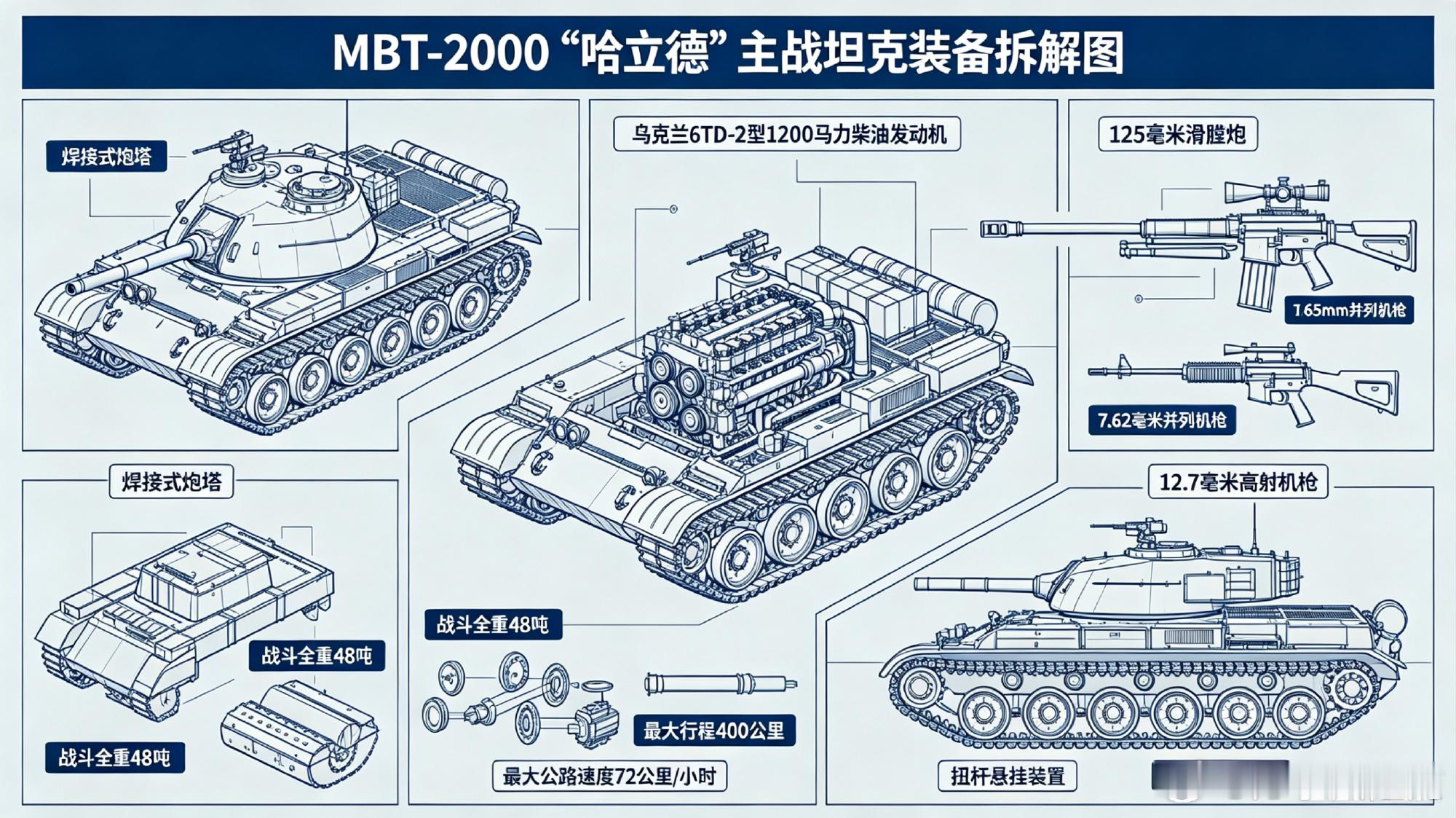 MBT-2000“哈立德”主战坦克｜中巴联合陆战重器🇵🇰MBT-2...