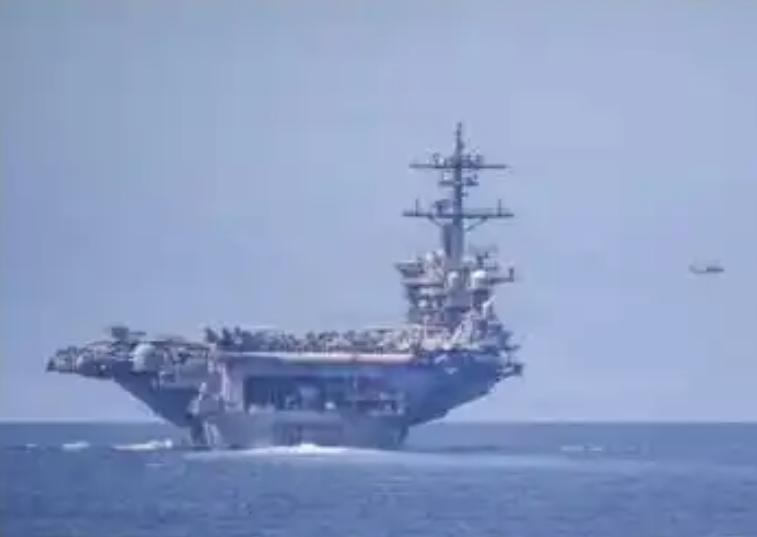 美军航母不是伙食的问题，这问题大了。第一，这几张图片是谁发出来的？是怎么发出