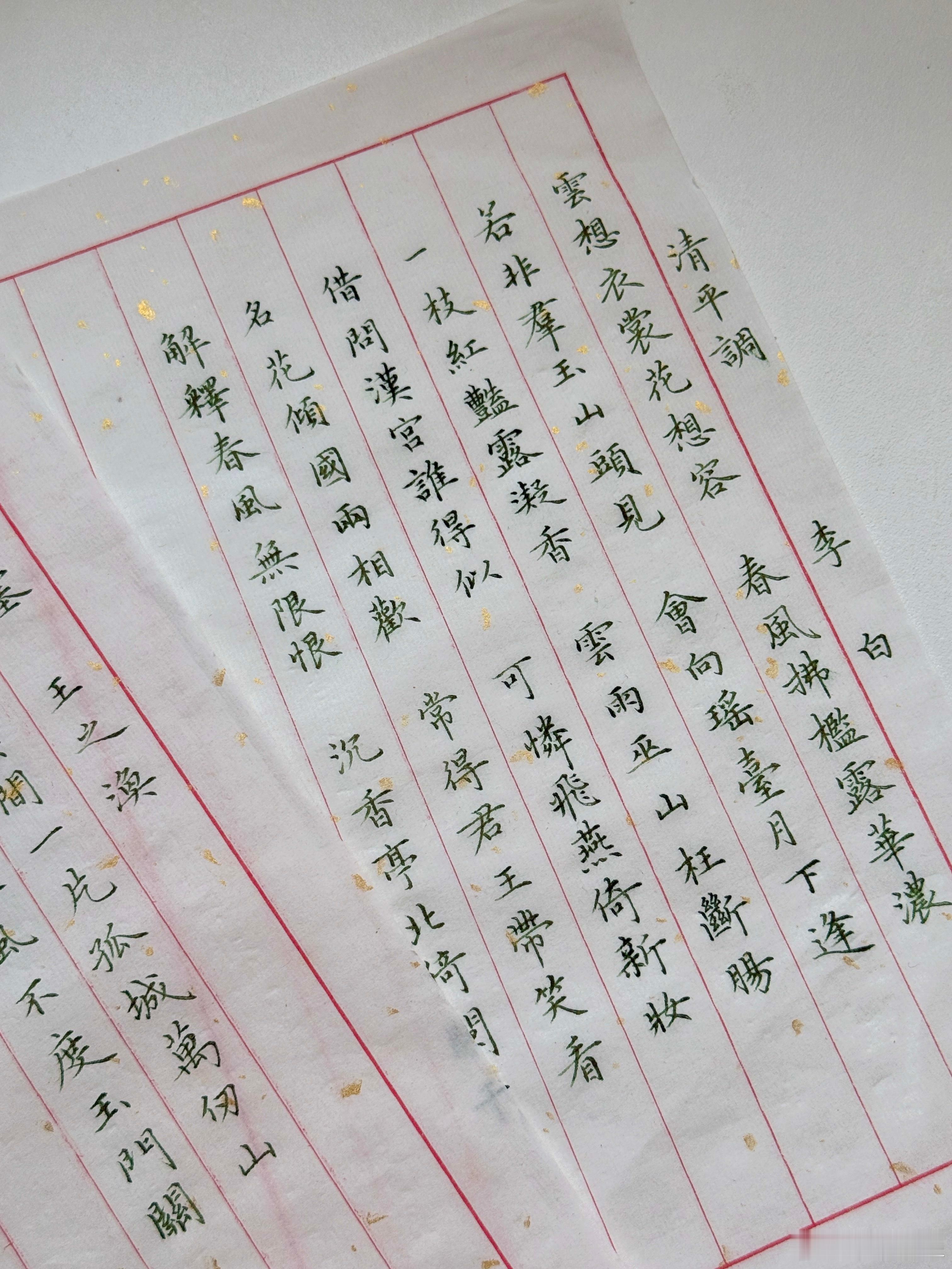 练字和赵赵一起练字娃练鼓，我坐旁边写字✍️