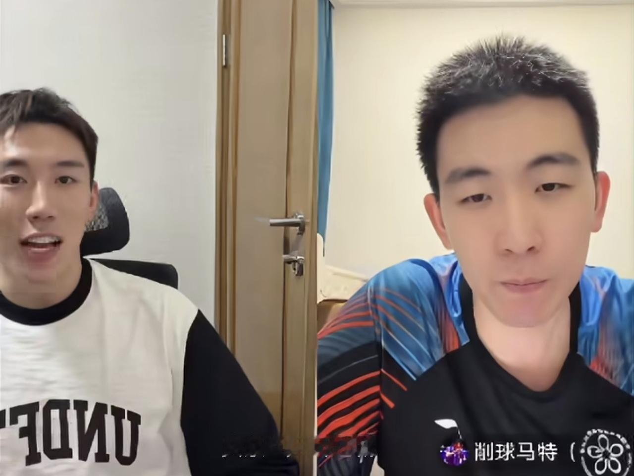 马特＆程靖淇：乒乓球儿永远是一个轮回，物以稀为贵，现在是上旋时代，等大家上旋都好