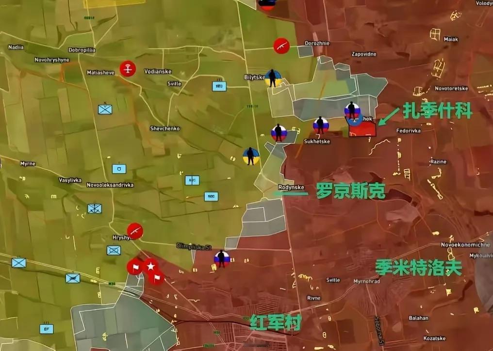 红军城终于收尾了！北部尖刀稳扎500米，红军村南线迎来总攻时刻。红军村战场，