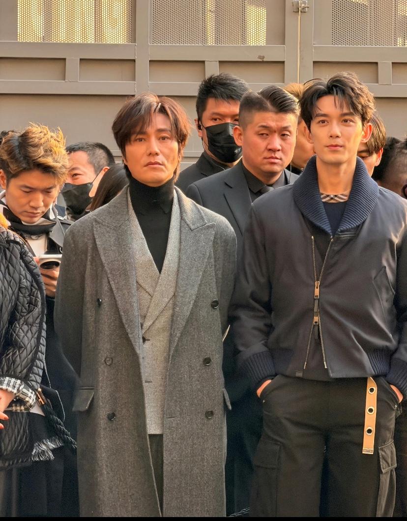 陈坤和吴磊这同框挺令人唏嘘的时间真是残忍，陈坤在我印象里可是超级大帅哥啊，可是