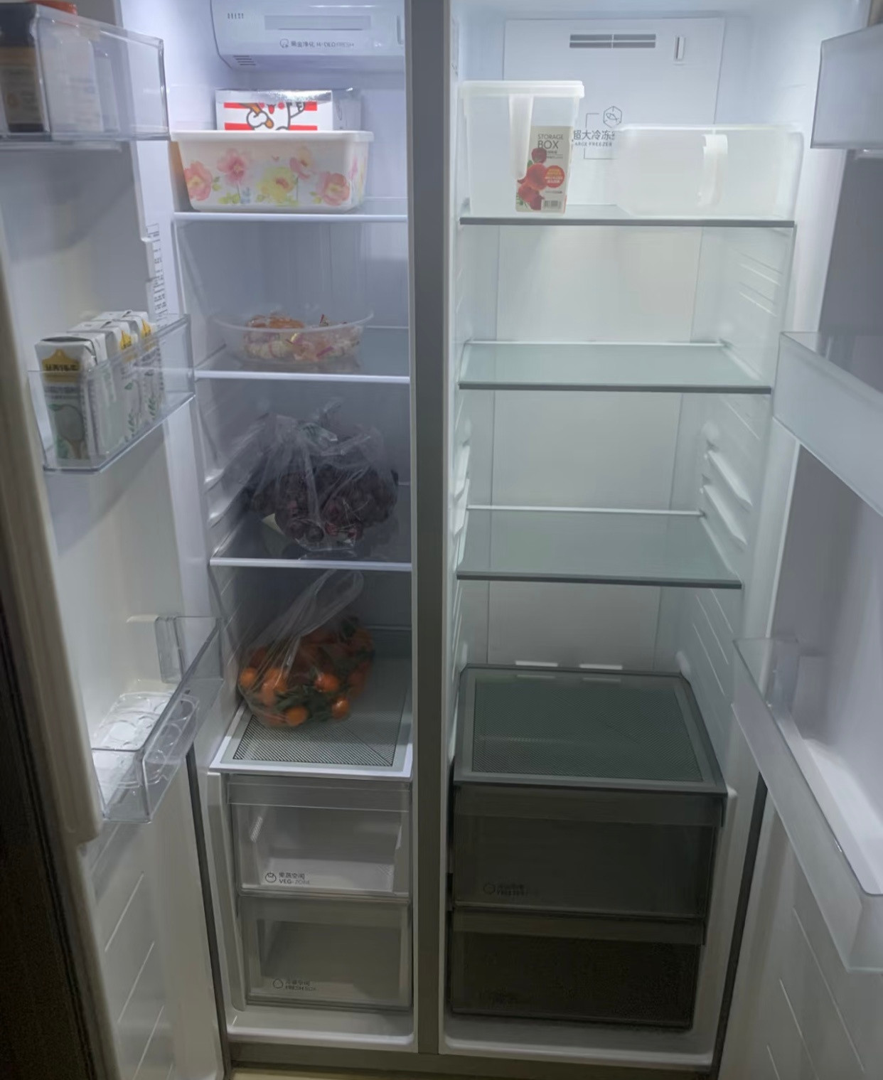爸妈来前VS来后的冰箱[捂脸哭]夏日运动企划健身​​​