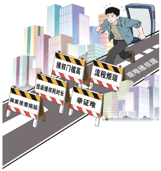 “不是不想维权, 是真耗不起”