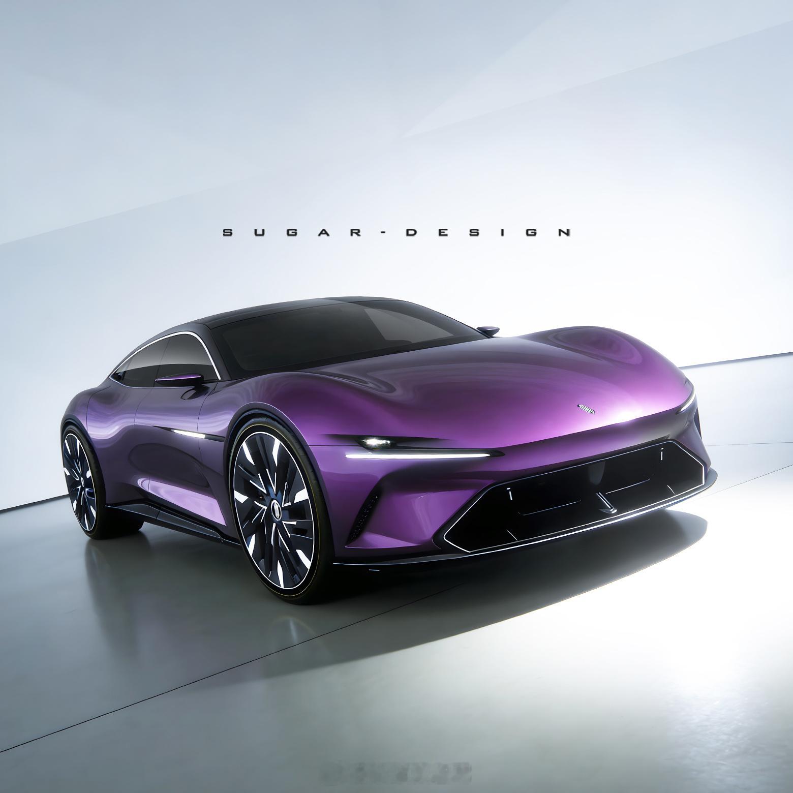 重磅消息来了！鸿蒙智行最美轿跑造型猜想图来了。从假想图上来看，尚界这款轿跑将运