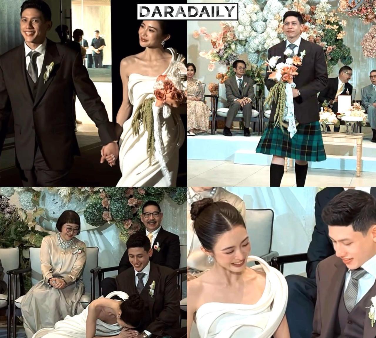 #泰国娱乐#Mild、Pai举行大婚典礼。。恭喜啦。。