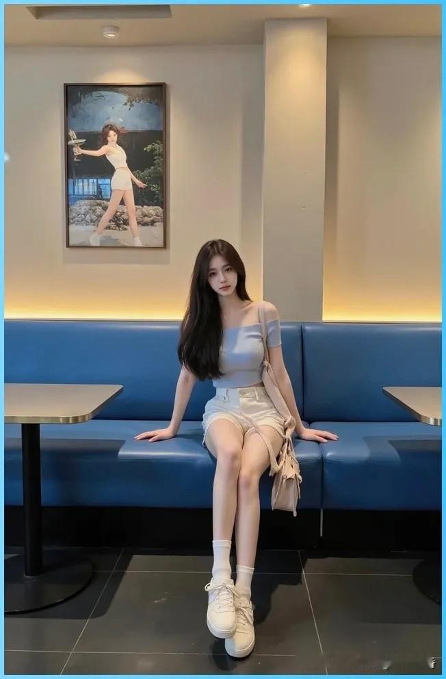 清爽白色套装，搭配米色短靴，简约又时尚！🌞👗👠花季少女如何搭配自己的穿衣风