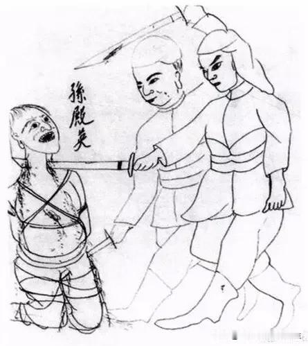 溥仪的复仇涂鸦1928年，孙殿英盗掘清东陵，乾隆、慈禧陵寝被洗劫