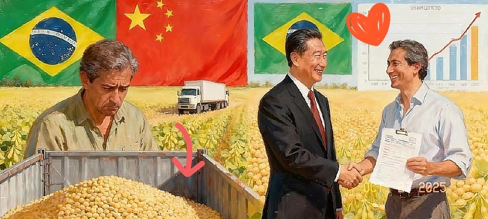 巴西大豆商“失算”:贪一时涨价,丢长久订单中美大豆贸易调整后,巴西大豆