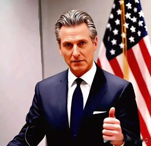 纽森终于要揭竿而起了，共和党和特朗普悬了‌！加州州长加文·纽森计划参加202