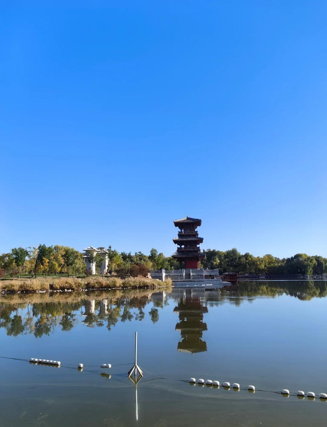 ​不去​晋祠枉来太原​​记者王志俭（穿石）文图​​第一次听说太原晋祠公园