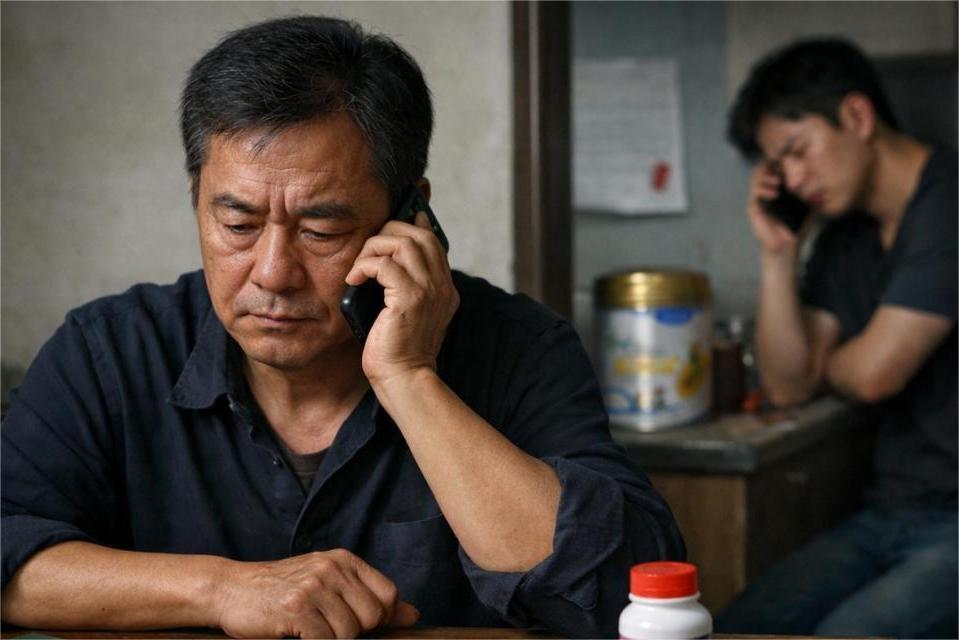 山东有位大叔，趴在儿子的车窗前，小声问了一句：“儿子，借我5000块钱买化肥。”