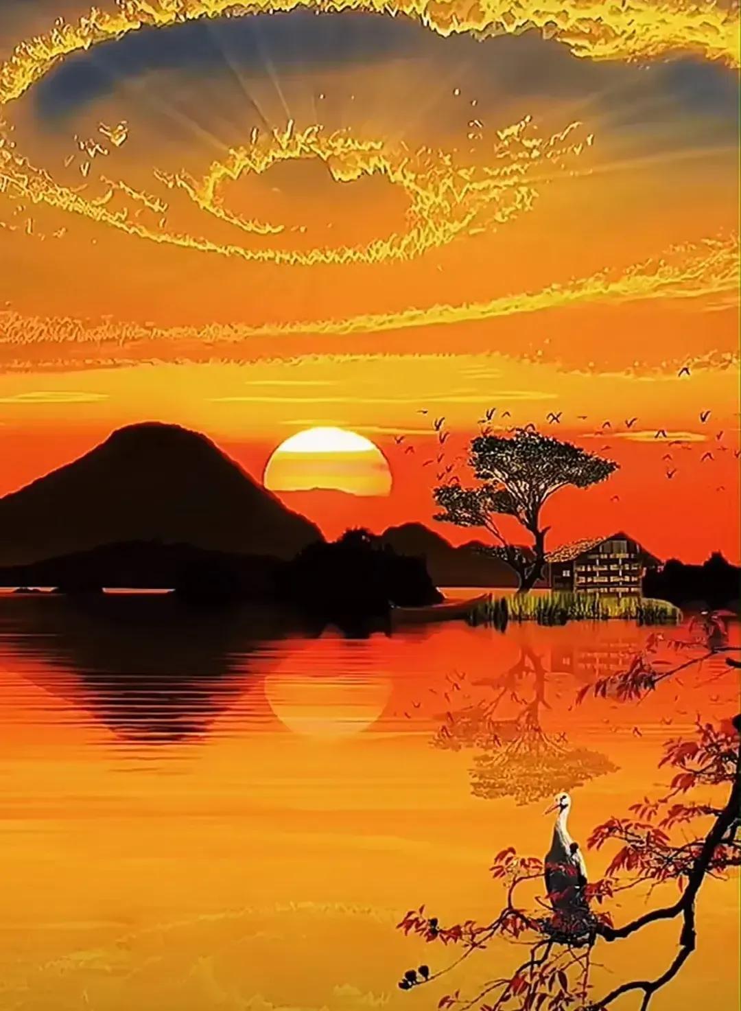 每天的日出日落，都是值得期待的美丽奇迹！朋友们，你有没有发现，其实每天的日出