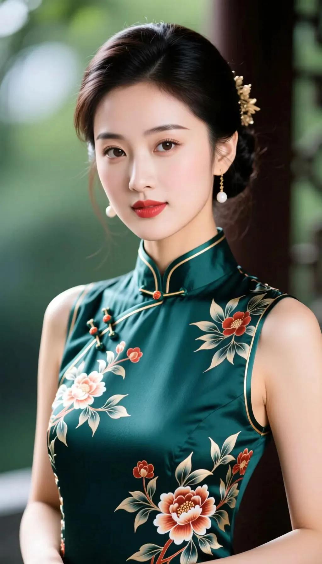 旗袍之美旗袍风采民国风旗袍