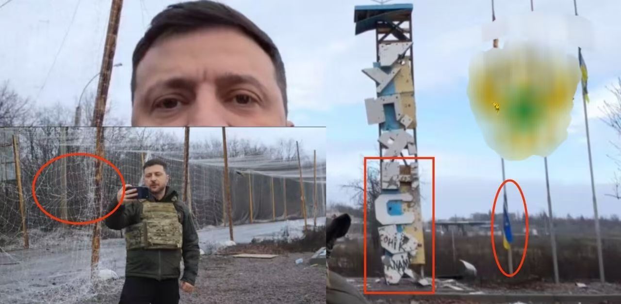 乌克兰总统泽连斯基刚把库皮扬斯克市的自拍发到网上，俄罗斯军队这边迅速向这个地点派