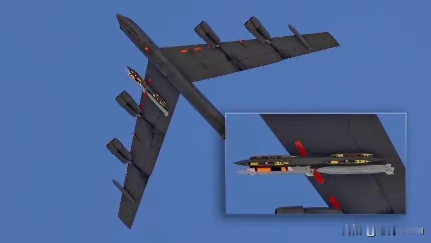 1. 美国高度敏感目标曝光：B-52H携带LRSO原型弹：俄罗斯《生意人报》报道