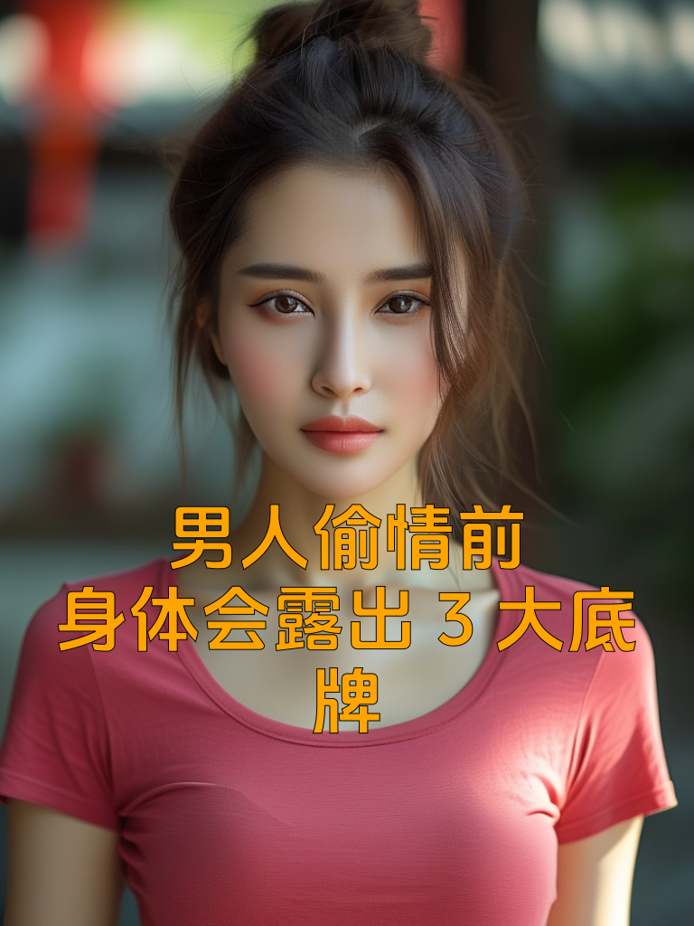 男人偷情前，身体会露出3大底牌