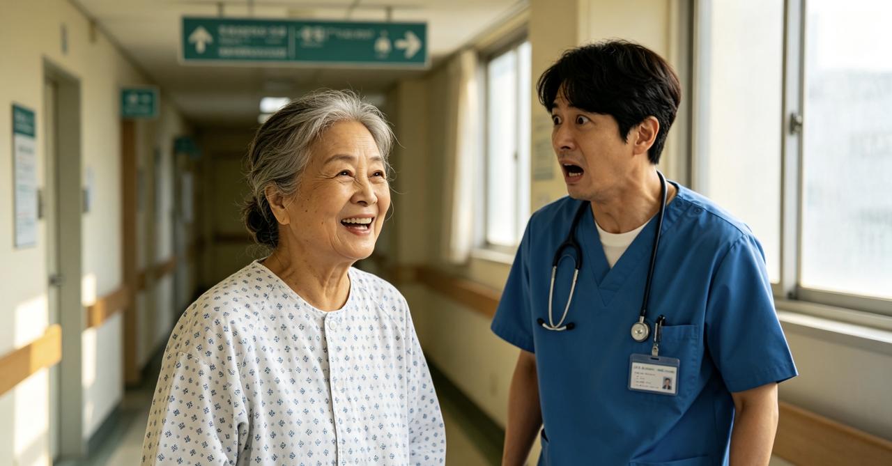 护工扇了63岁老太太一个月耳光，她从不反抗。出院那天，她笑着对护工说：我小儿子，