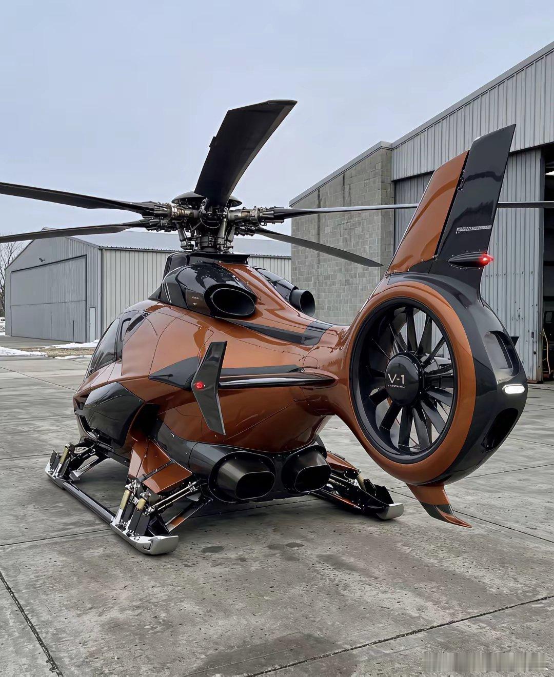 这直升机看着可真带劲。