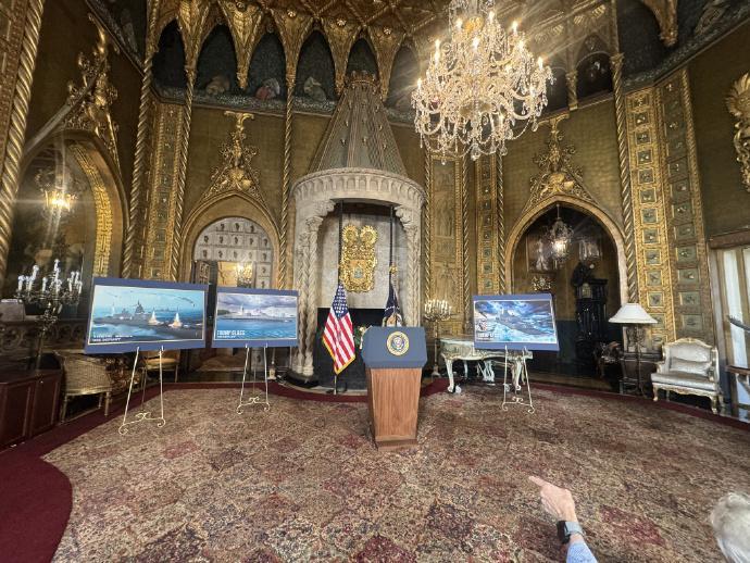 烽火问鼎计划特朗普的海军梦，从“无畏号”开始。懂王说要造懂王级战列舰了