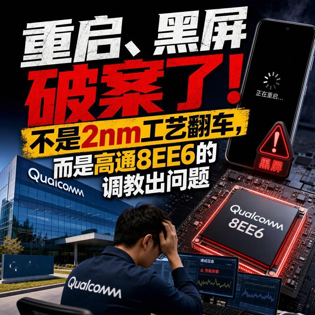 很多人在看到新旗舰发热黑屏重启的第一反应，都是台积电2nm工艺翻车了。但把三家