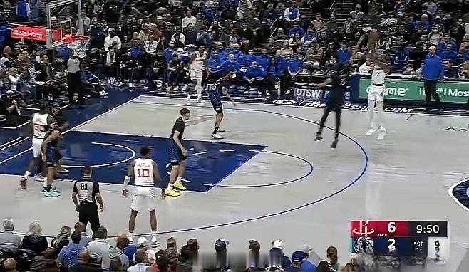 杜兰特扛起火箭前进！开局就爆，干拔三分稳稳命中，火箭打出11:2攻击波杜兰特开局