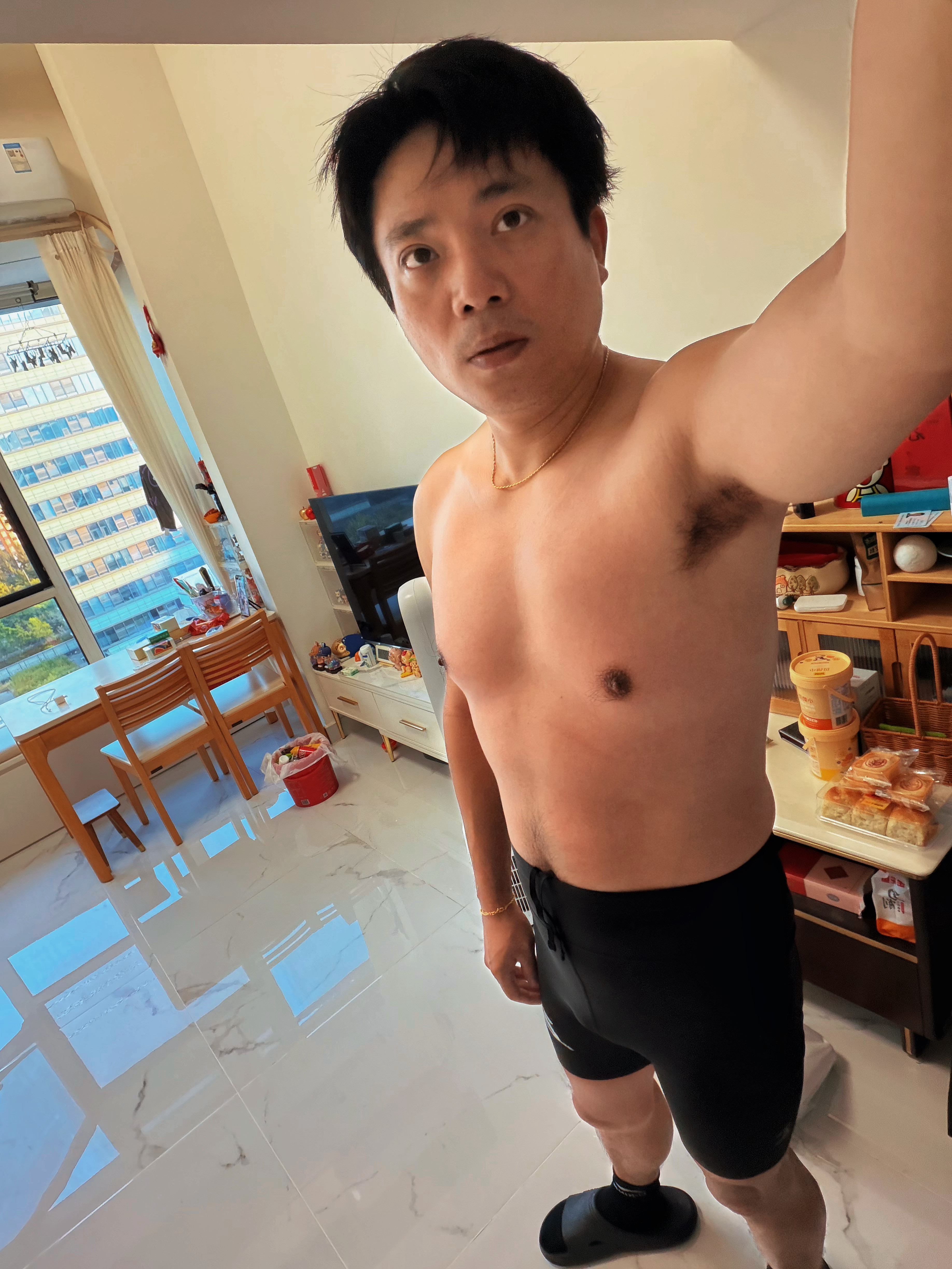 半个月没晨跑了，今天跑完太爽了跑步打卡​​​
