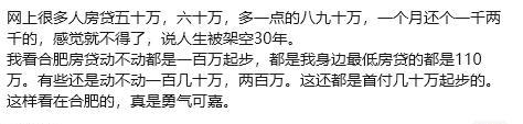 买房需理智，量力而后行。买了房后，人生只有这一个30年。看到一分享：网上很多人