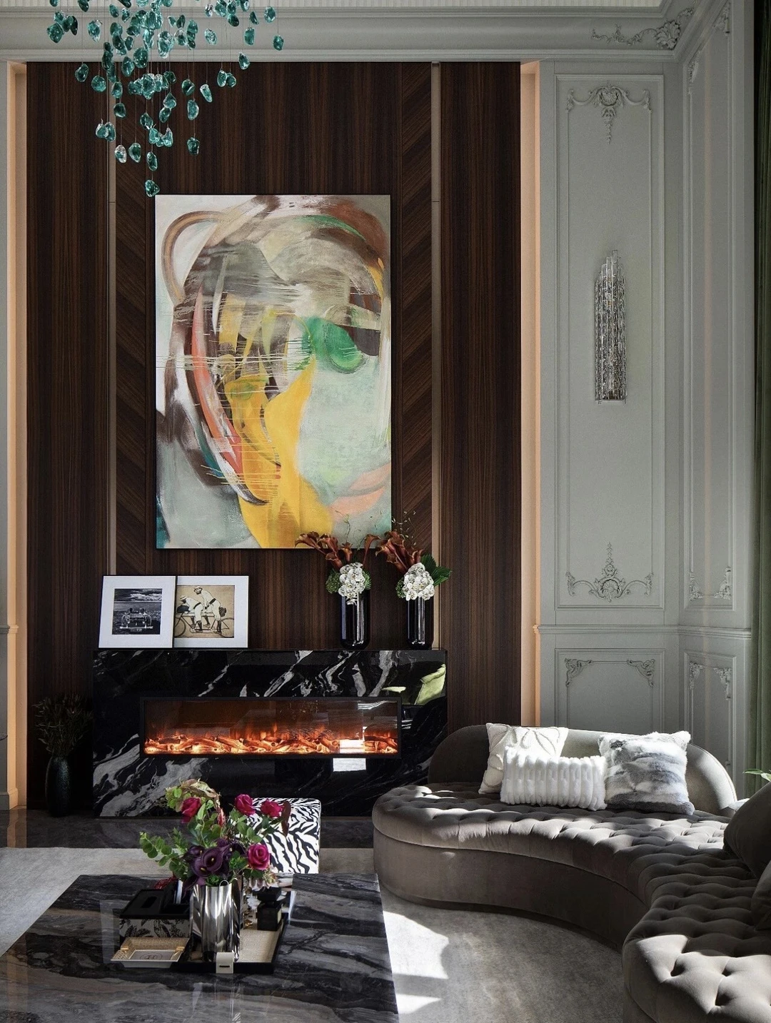 公园1903双拼别墅，法式古典完工实景！