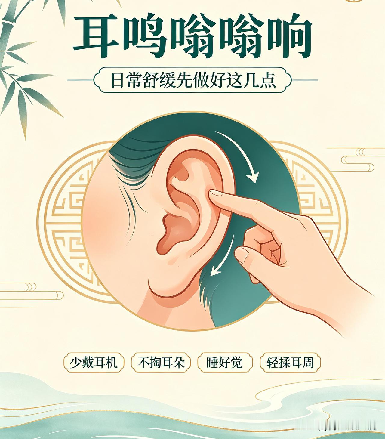 耳朵老是嗡嗡响太折磨人！教你日常怎么缓解耳鸣不少人忽然耳朵嗡嗡作响，耳边像