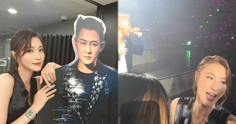 明报：林峯第3场红馆个唱堂妹林夏薇捧场劲投入：以你有荣林峯昨晚（24日）在红馆