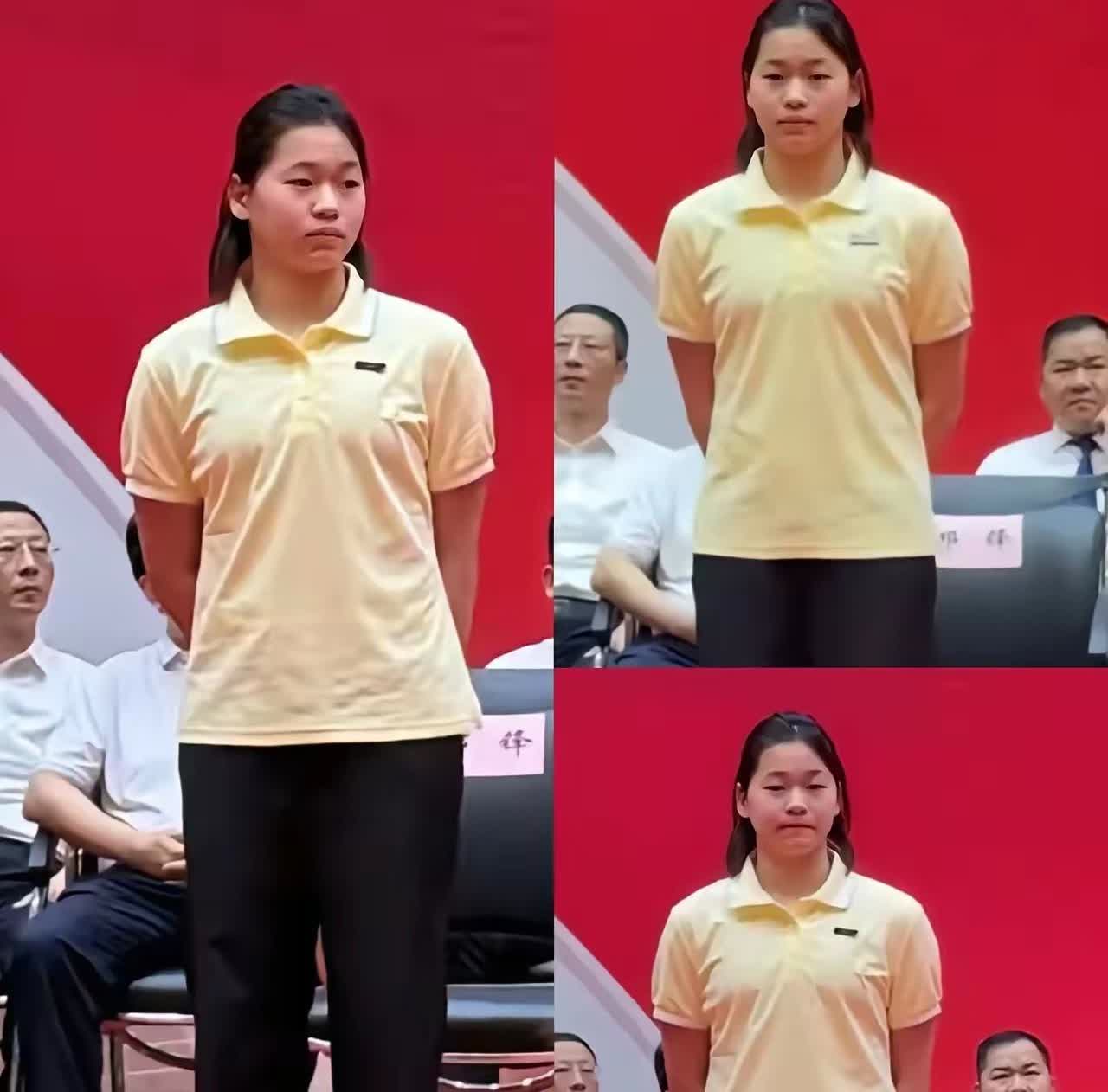 对不起，全红婵。​是我误会错看你了，​原以为你的目标就是跳水，没想到你的
