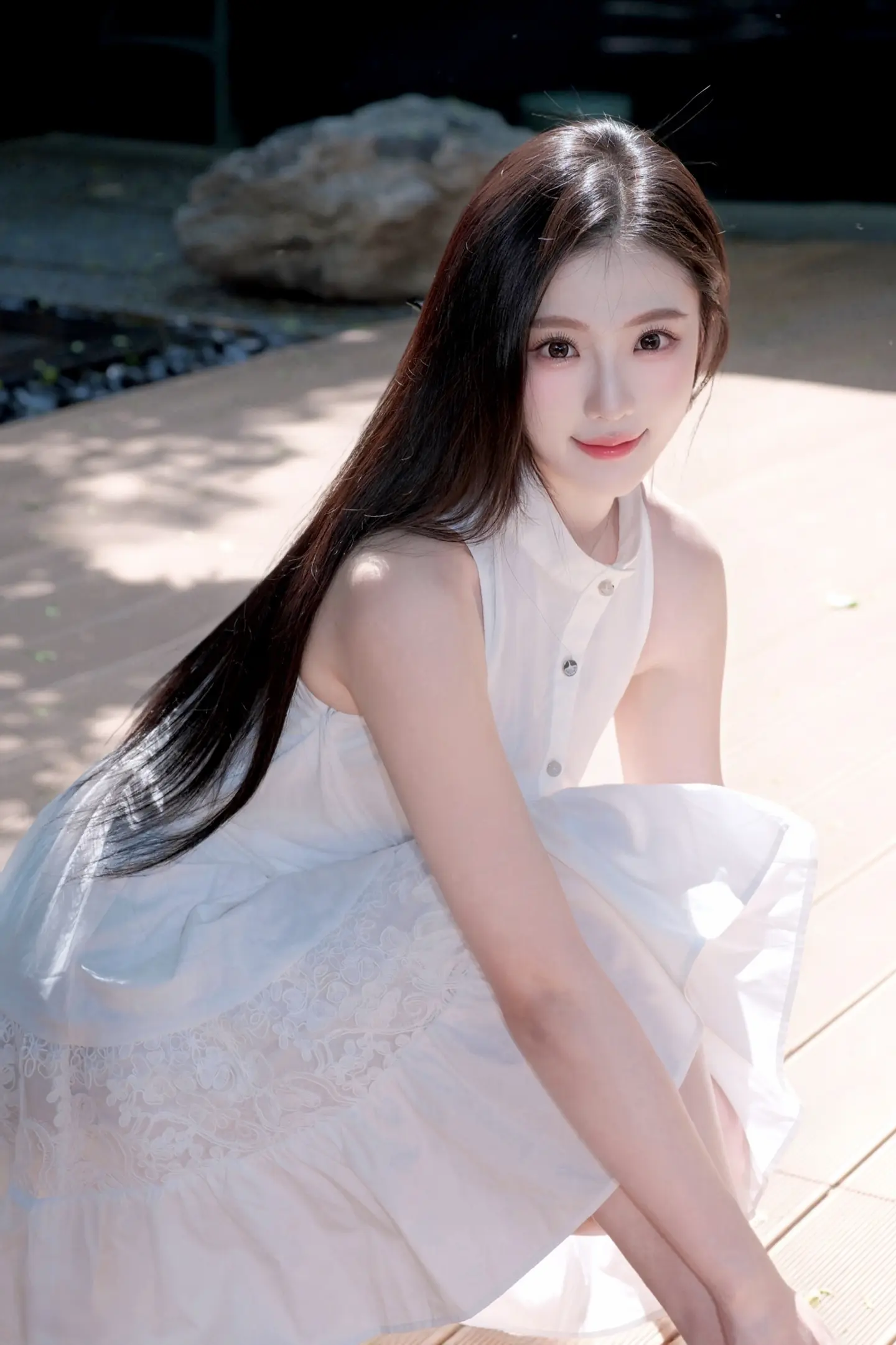 如果有人因为我而感到幸福。