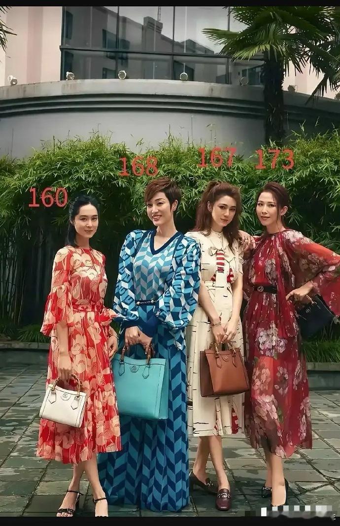 160cm与170cm，看似仅10cm之差，视觉上却仿若隔阂渐生。娇小者
