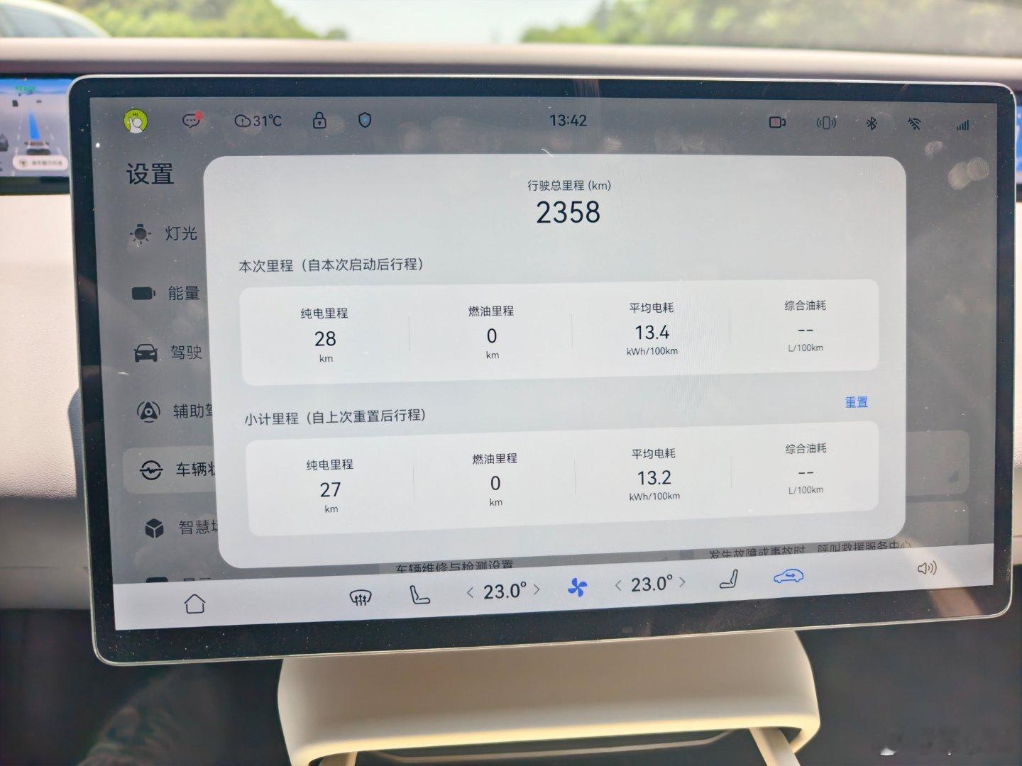 我就问这样的能耗，你们觉得怎么样？80公里的时速，大概13.2左右，反正我觉得已