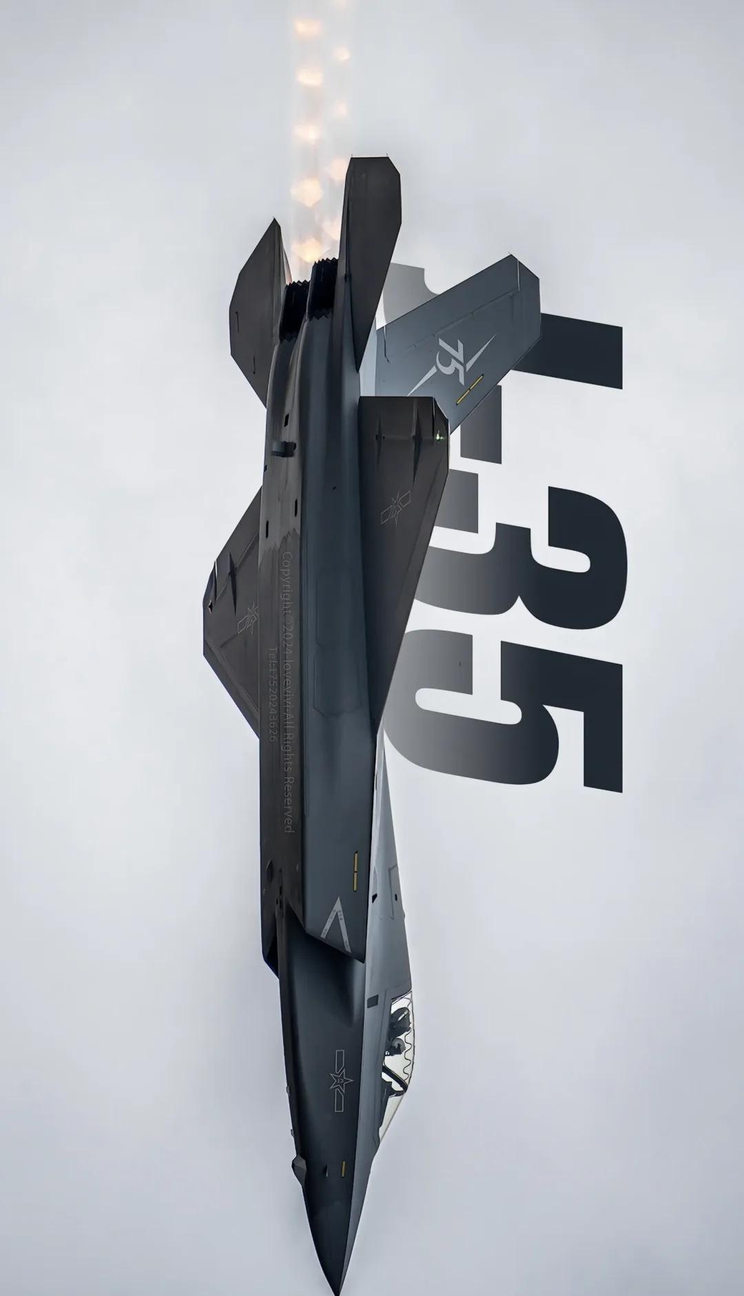 歼系列高清图片总览航展战斗机武器装备军事大国重器彰显大国力量歼35