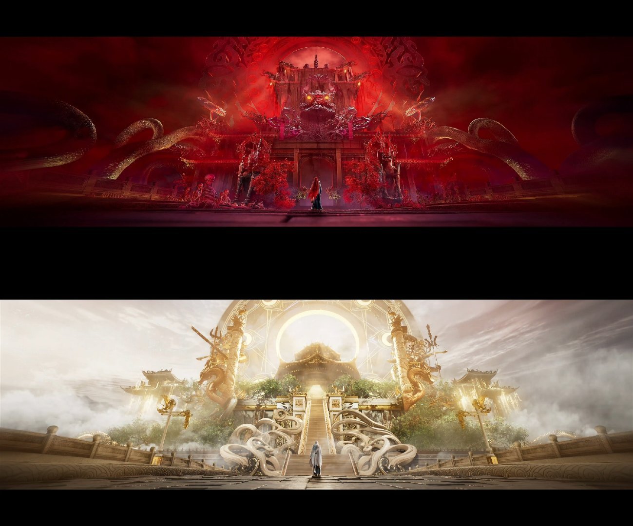 首个裸眼3D国漫剧场版谁懂那份震撼！仙逆剧场版里的王林古神之躯燃炸了，裸眼3D让