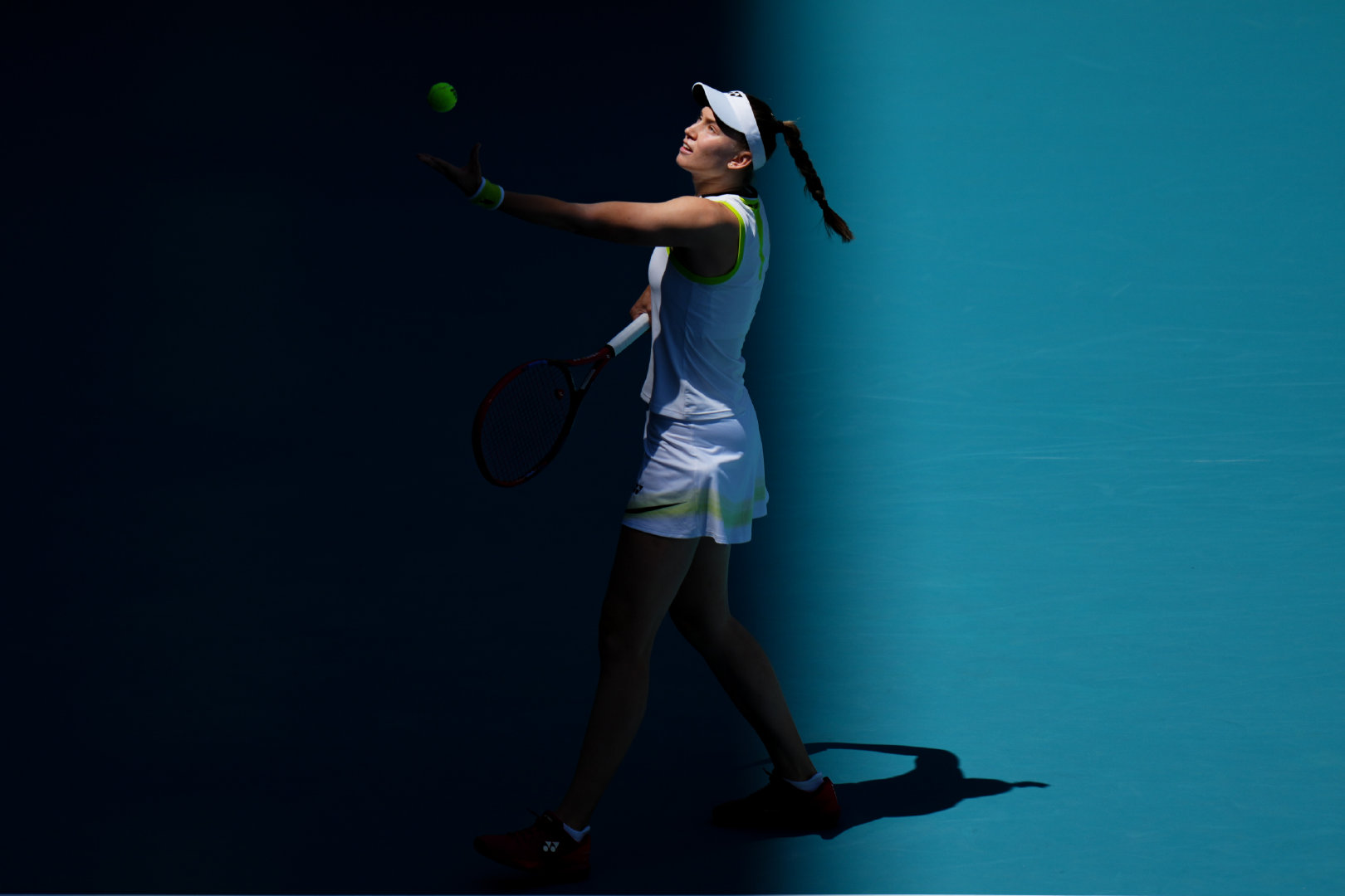 莱巴金娜重返迈阿密站四强💥WTA1000迈阿密站1/4决赛，3号种子莱巴金娜轰