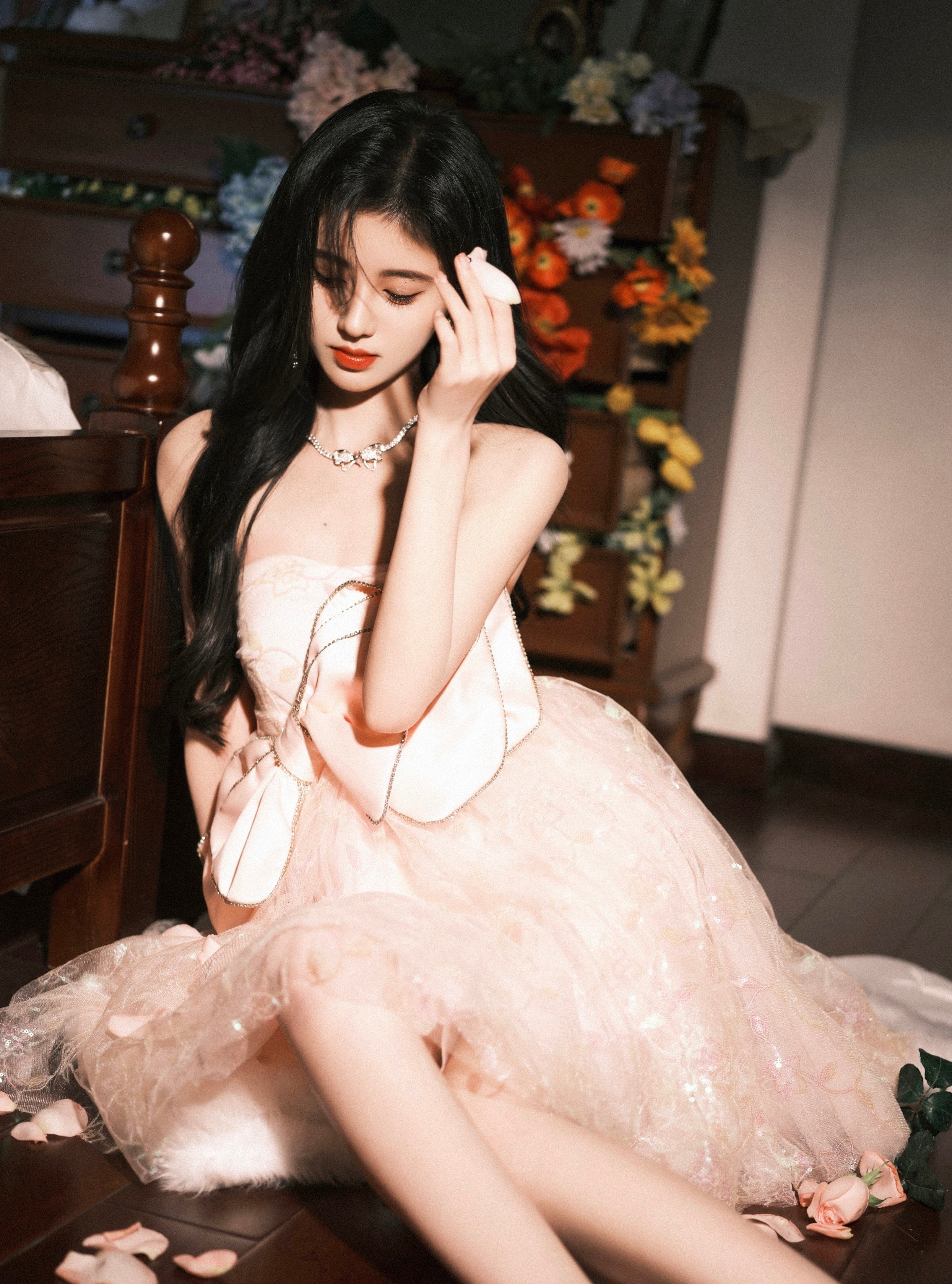 👠鞠婧祎待会儿又能见啦鞠婧祎巅峰之夜彩排图