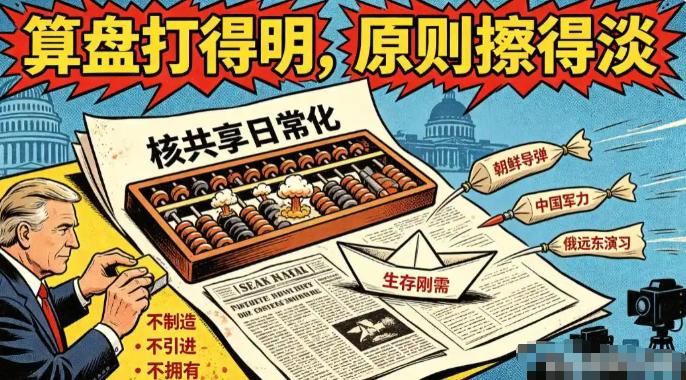 美国不拦，中俄拦不住日本拥核。确是这样。但既然拦不住，就没必要打嘴皮子官司。美国