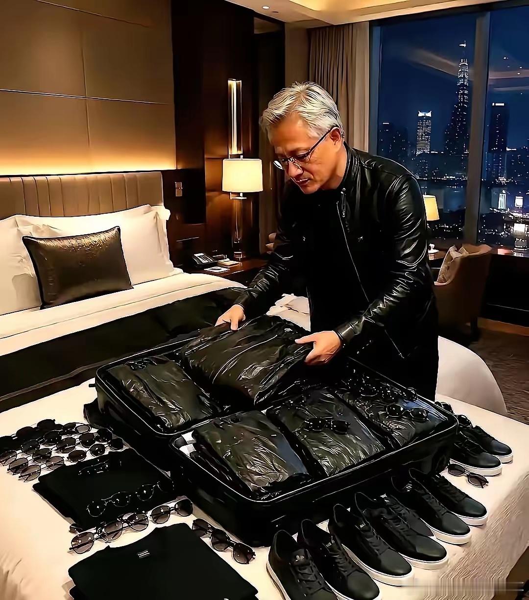 黄仁勋那套“皮衣公式”，真不是一般人能学的。人家一年到头几乎都穿同一风格，外面看