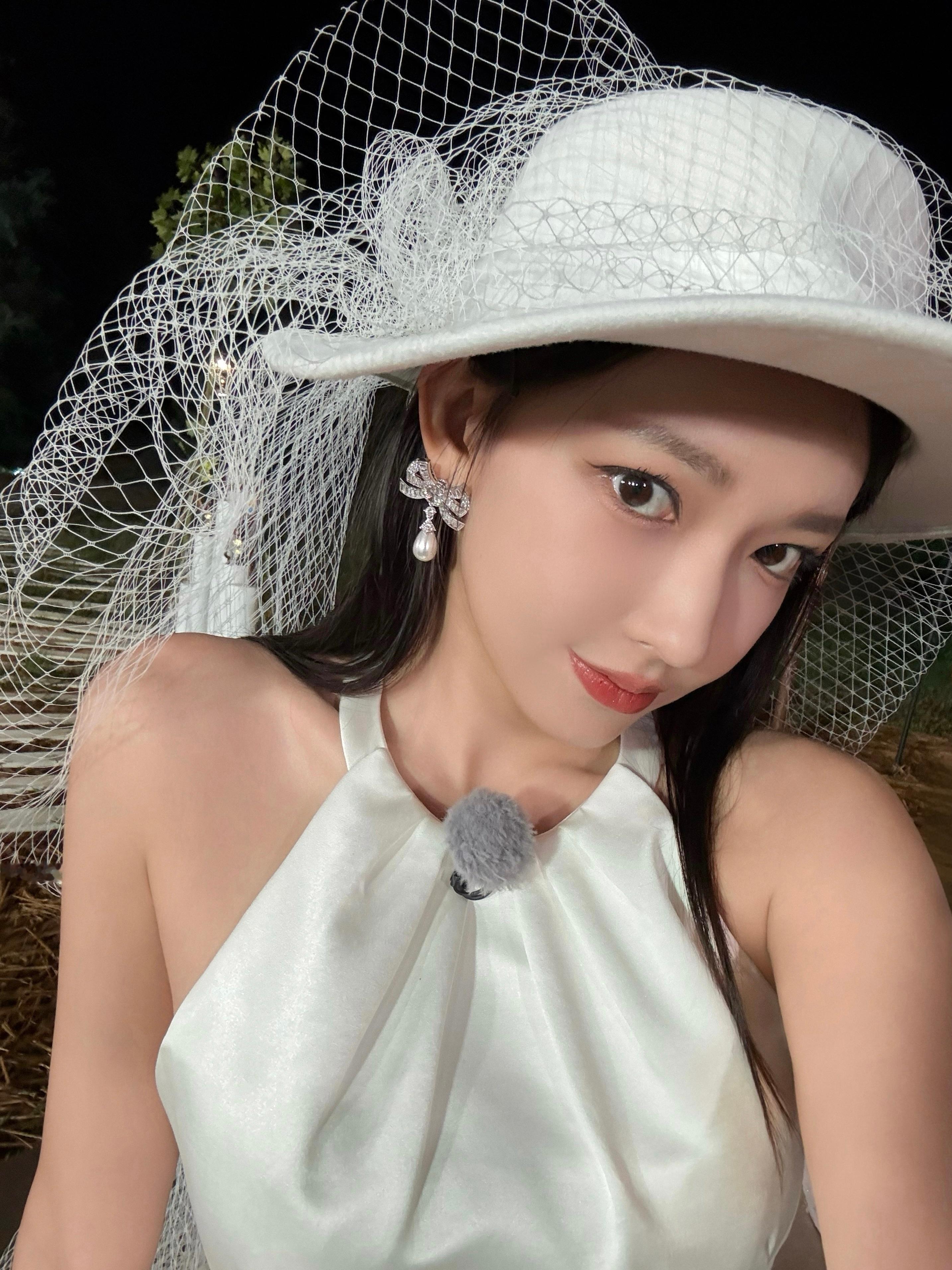 最新潇息程潇嗨放派晚宴造型好民国的一套妆造👒