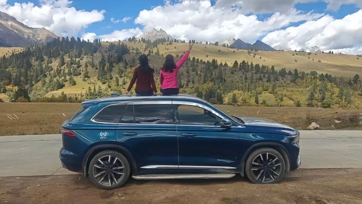 我朋友那台德系豪华SUV的“面子”，在青藏线上碎了一地。我俩跑的路线，青藏线