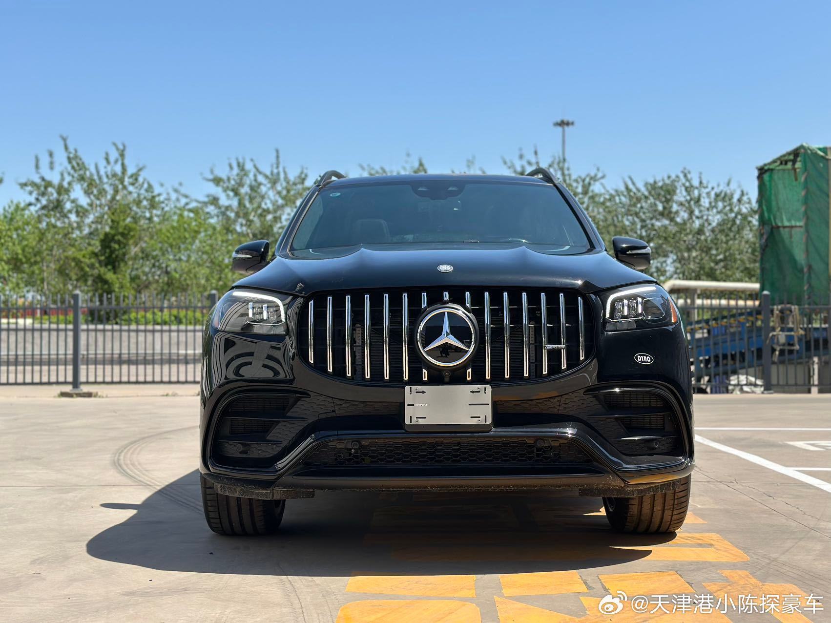 24款美规奔驰GLS63 选配：金属漆 菱形格座椅 后排行政座椅包 暗夜包 3