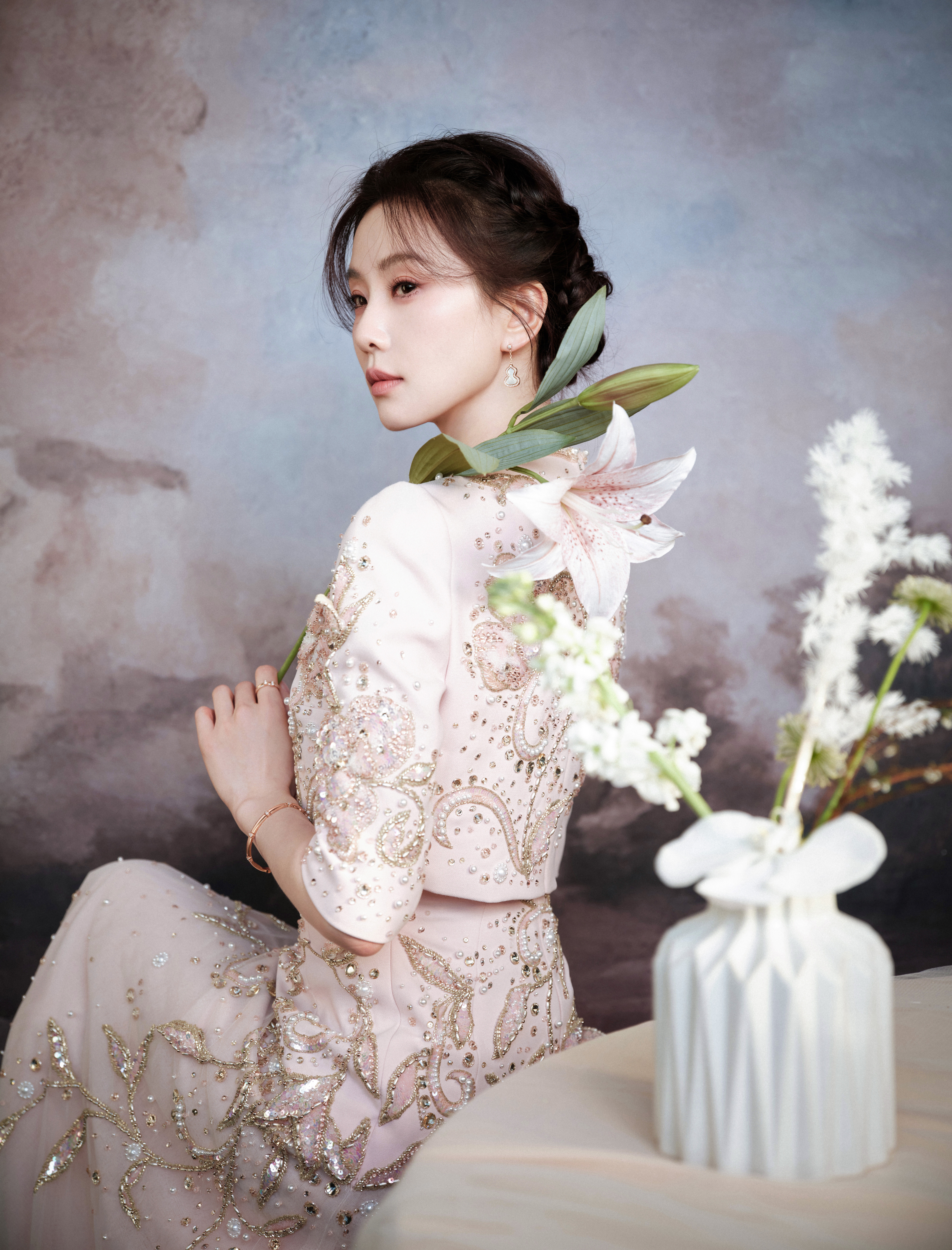 刘诗诗非正式跨年派对打卡2026在复制粘贴的时代，你是手写的诗